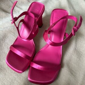 Vince Pink Women's Sandals